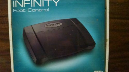 Infinity IN-USB-2  Transcription Foot Pedal with Express Scribe software key