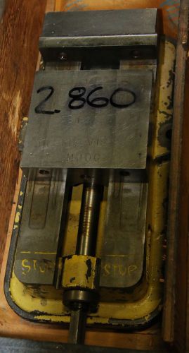 (1) Used Vise Model Number D60-1 Ang-lock 6&#034; With Handle Ang-lock 6&#034;