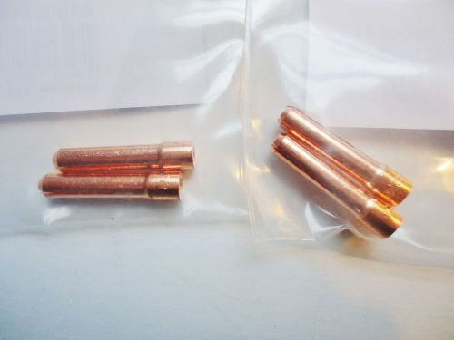 Lot of (4) Radnor 10N24S Stubby Collet 3/32&#034; 17,18 &amp; 20 Series Torches 64005412