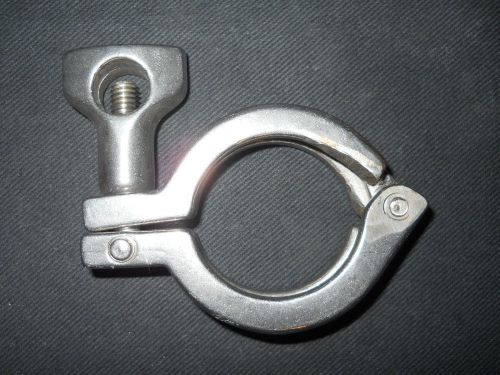 Stainless steel 1-1/2&#034; sanitary single pin tri-clamp for sale