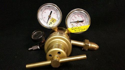 Harris 9296 ss multi-stage regulator ar/he/n2 cgae-4 max 125 psig max inlet 3000 for sale