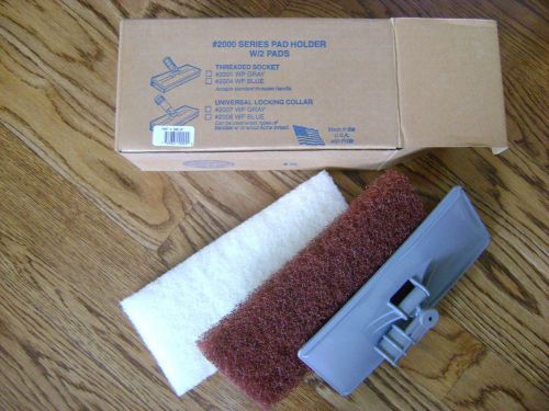Commercial 2 Cleaning Pads with holder #2000 Series