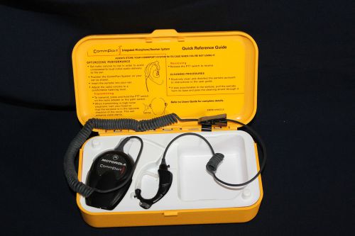 MOTOROLA COMPORT INTEGRATED MICROPHONE &amp; RECEIVER SYSTEM