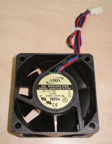 Fan ADDA  AD0612XB-A73GP 12VDC 0.33A 59x59x25mm, with connector