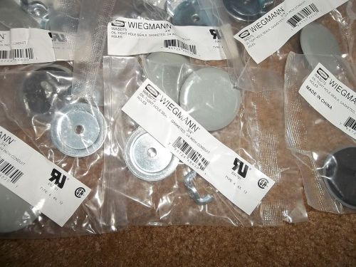 WEIGMANN 3/4&#034; OIL-TIGHT HOLE SEALS WAS075 (15 TOTAL)