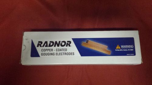 Radnor copper coated gouging rods