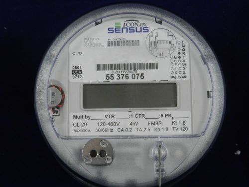 Sensus ICON APX Electronic Electric WATTHOUR METER
