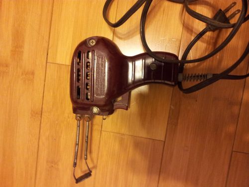 SOLDERING GUN VINTAGE, LISTED UL IIG, 120 V MADE IN THE  U.S.A.