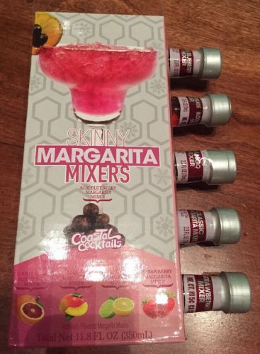 Skinny Margaritas Mixers Set Of 5 Drink Flavor Bar Mixers Coastal Cocktails