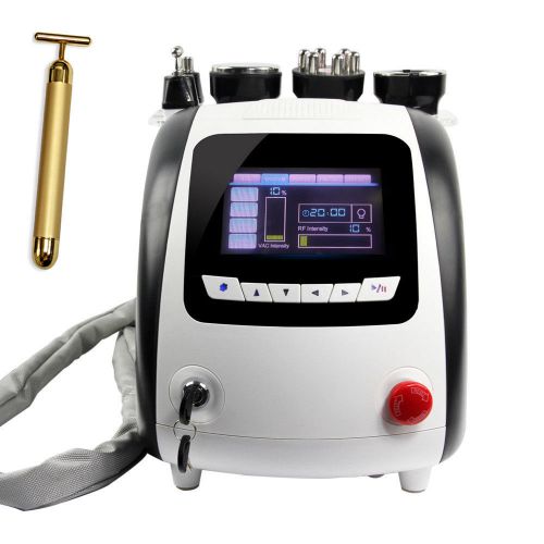 Cavitation lipo laser sextupole bipolar rf vacuum+ golden pulse beauty 24k gift for sale