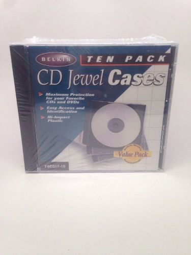 Belkin CD Jewel cases Ten pack 1997 F8E017-10