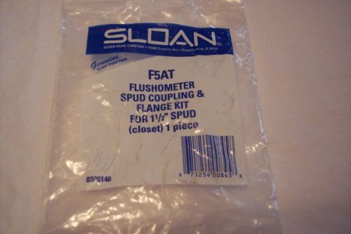 Sloan F5AT Flushometer Spud Coupling &amp; Flange Kit for 1 1/2&#034; Spud Closet