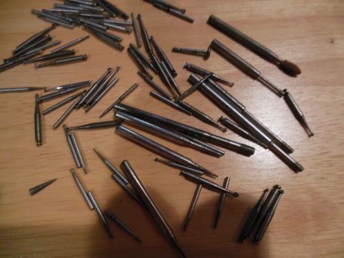 Lot of small rotary tool  bits