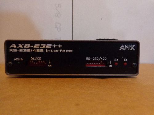 (2) AMX AXB-232 Interface AXLINK Bus Controllers RS-232/422