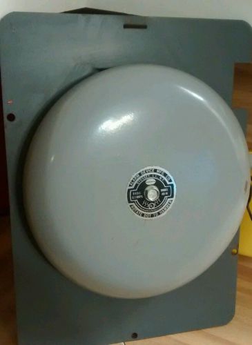 Ademco model ad 10 alarm bell for sale