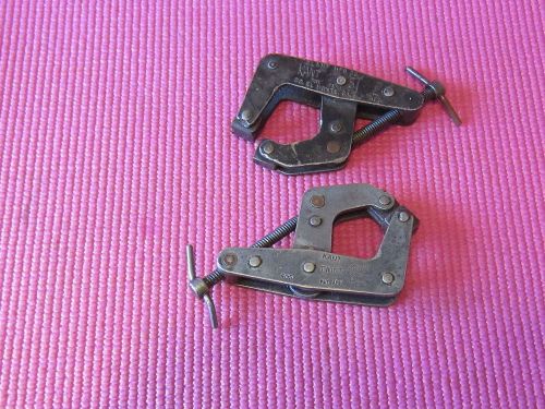 1 PAIR 2&#034; T-HANDLE CLAMPS KANT TWIST TYPE MACHINIST TOOL