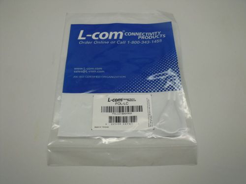 L-COM Fiber Loopback with LC Connectors, 62.5/125, FOL-LC