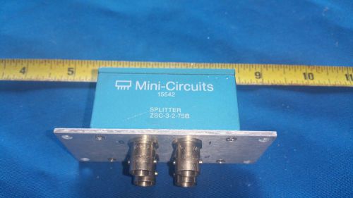 MiniCircuits Three Way RF Splitter/Combiner.  Model ZSC-3-2-75B.