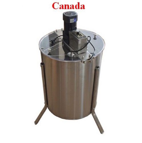 Electric 4 Frame 304 Stainless Steel Honey Extractor With Stand Beekeeping