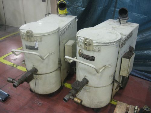 Lot (2) amano v-7nd  diffusion type industrial vacuum cleaner knoxville tn for sale