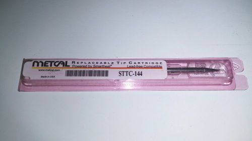 Metcal Replacement Tip Cartridge STTC-144 Conical Sharp Bent 30°