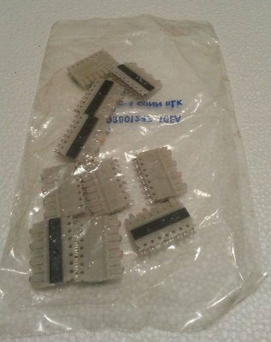 LOT 10pcs NEW 110-C/5/CONN-BLK AT&amp;T CONNECTING CLIP WIRING BLOCK AT&amp;T CATEGORY 5