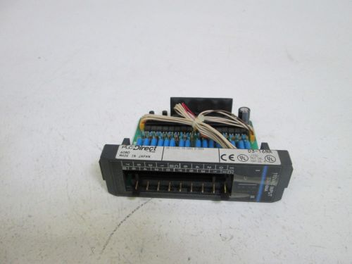 PLC DIRECT INPUT MODULE  D3-16NA (AS PICTURED)  *USED*