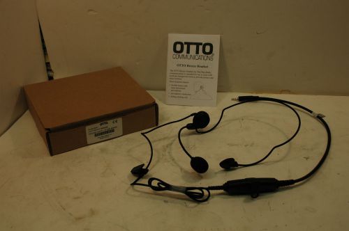 Light weight headset/otto/2-way radios for sale
