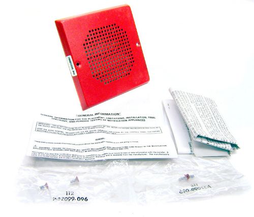 New firecom fe70 low profile speaker strobe fire alarm signal 24 vdc / avail qty for sale