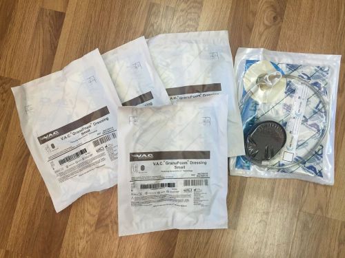 KCI - V.A.C. GranuFoam Dressing for Wound Vac care.  Size Small  Lot of 5