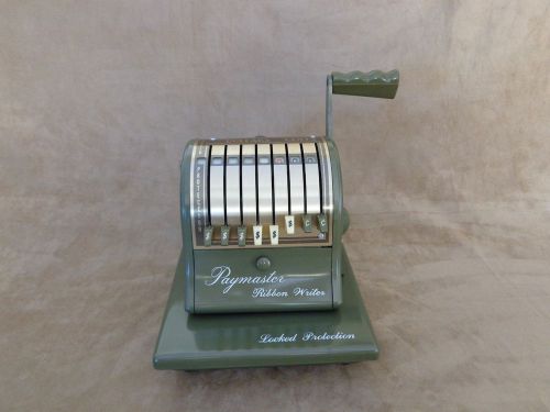 Vintage Paymaster Ribbon Writer - SERIES 8000B w/cover, working condition