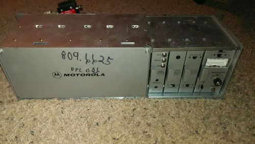 Motorola  Spectra Tac Comparator Audio Voter w/ Modules + Power Supply