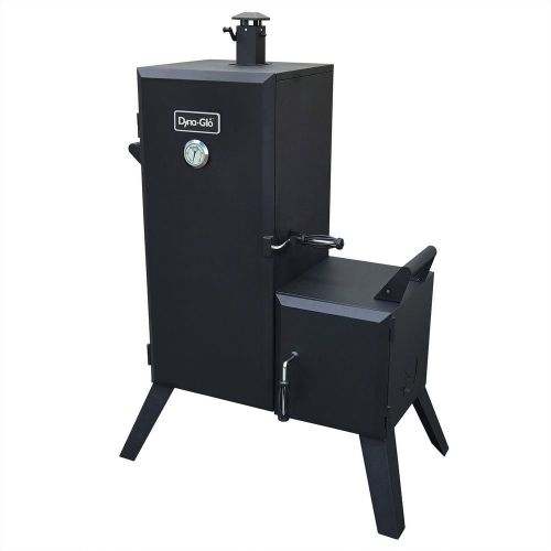 Dyna-glo vertical offset 6 shelves food fish meat charcoal smoker - 1,175 sq in for sale