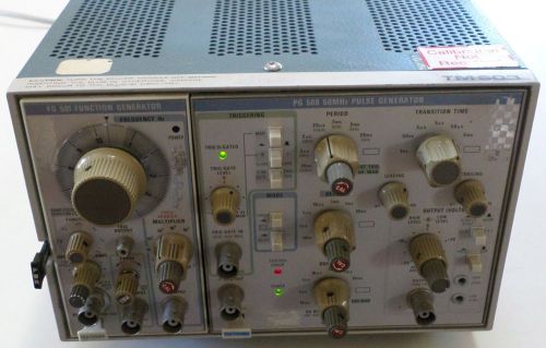 Tektronix TM503 Mainframe with FG501 function gen. and PG508 Pulse Gen
