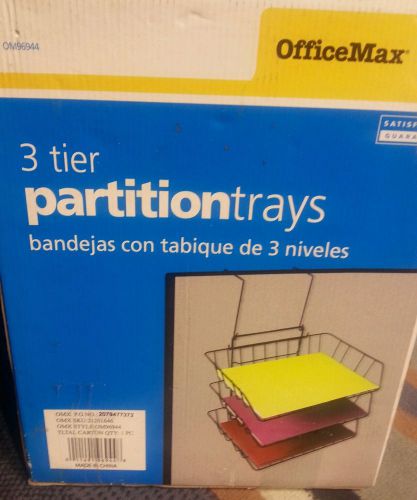 wire partition additions triple tray