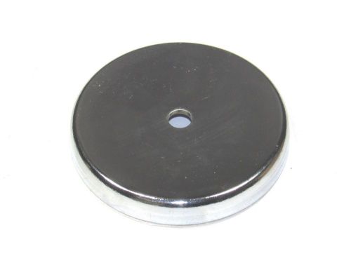 Super-Strong 2.5 inch Neodymium Permanent Disk Magnet  with .4 inch(10 mm) hole