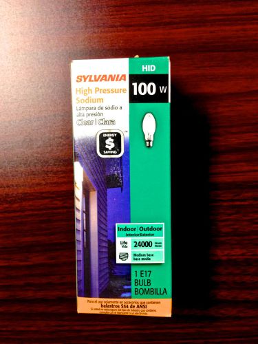 Sylvania High Pressure Sodium 100 Watt Light Bulb- Works! Free shipping!