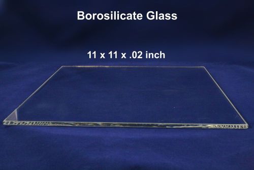 DIY 3D Printers Borosilicate Glass  11 x 11 x 0.20 Inches