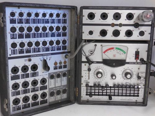 SCARCE SECO MODEL 107B TUBE TESTER - TESTS BOTH MUTUAL CONDUCTANCE &amp; EMISSION