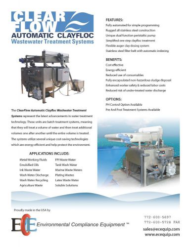 Wastewater Treatment System CF-200