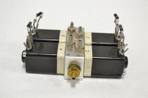 Humphrey dmtl-2 side port 2station m3e1 24vdc 1/16in valve body manifold b216222 for sale