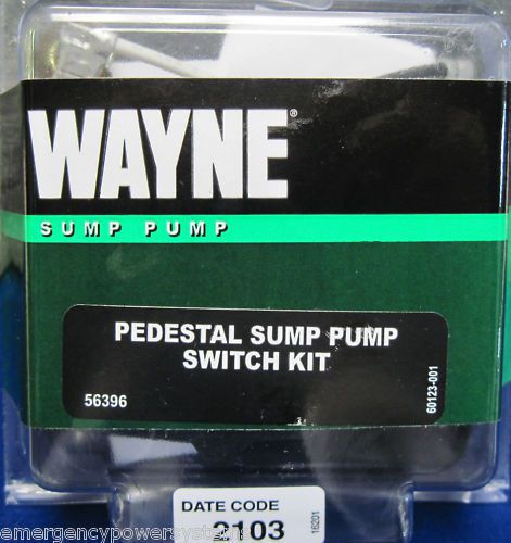 Wayne pedestal sump pump replacement switch kit for sale