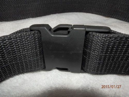Uncle mike&#039;s sidekick black fastex sr-2 holster belt size l good condition for sale