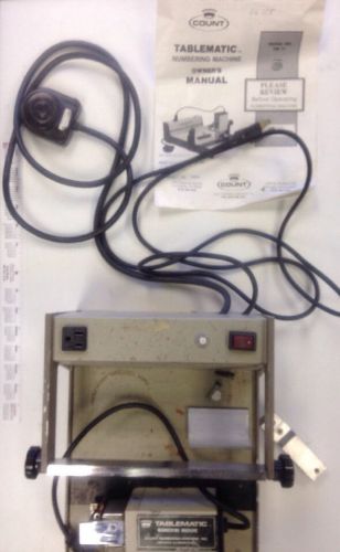 Count numbering machine - tablematic 1 parts lot number machine head for sale