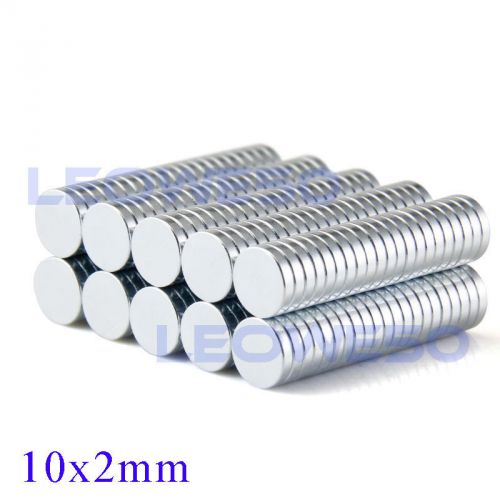 10/25/50pcs n50 10x2mm strong disc magnet rare earth neodymium n702 from london for sale
