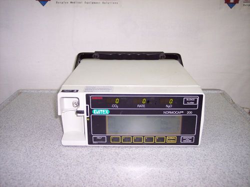 Datex-Normocap 200 Type CD-200-28-00 CO2 Monitor