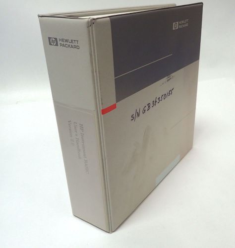 HP E2083-90005 INSTRUMENT BASIC USERS HANDBOOK VERSION 2.0