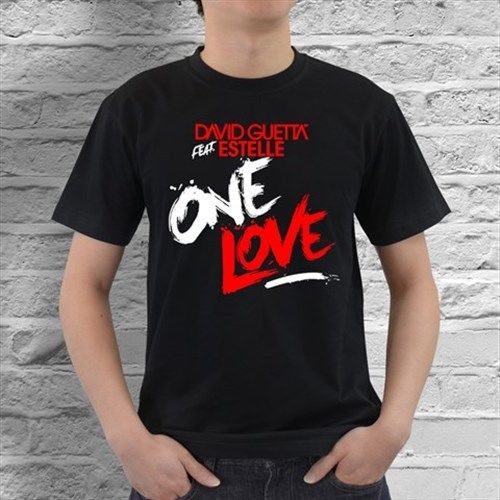 New david guetta one love album mens black t-shirt size s, m, l, xl, xxl, xxxl for sale
