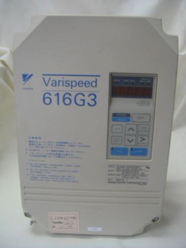 YASKAWA Varispeed 616G3 Inverter CIMR-G3V23P 5 HP