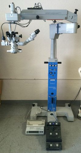 Zeiss OPMI MDU Surgical Microscope w/Dual Bino S3B Stand with 90 day warranty